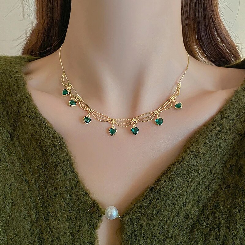 Hjärta-Halsband