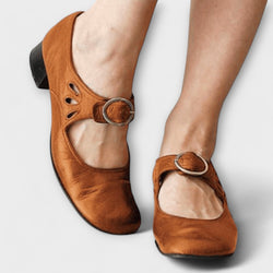 Paulina - Den unika och bekväma lädersandalen