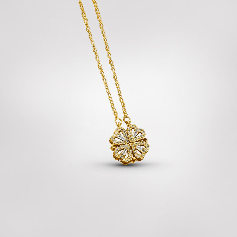 Kleeblad-Halsband