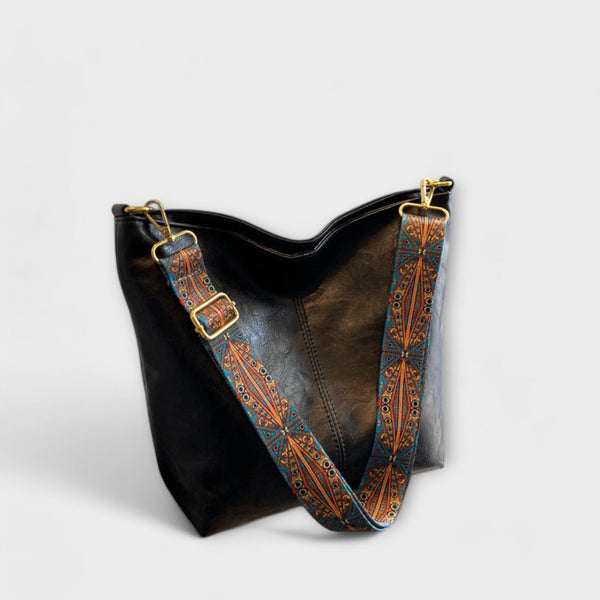 Lora. - Elegant Vintage-Handväska