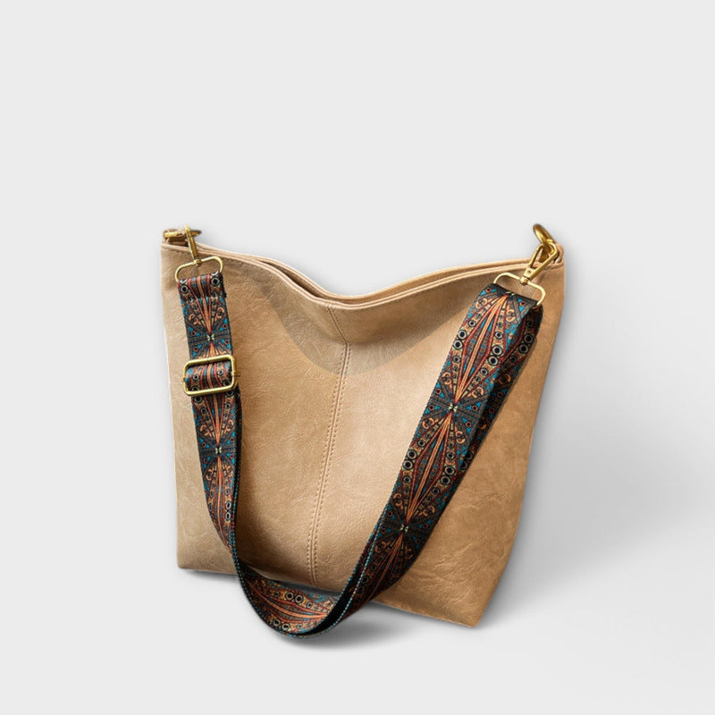 Lora. - Elegant Vintage-Handväska