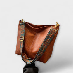 Lora. - Elegant Vintage-Handväska