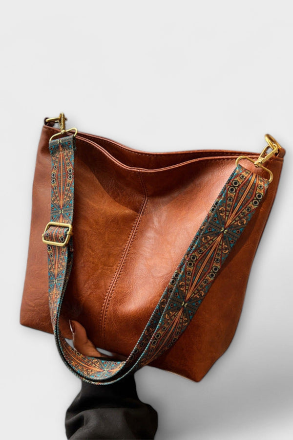 Lora. - Elegant Vintage-Handväska