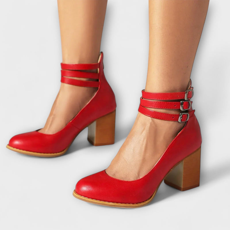 Alira – Pumps med ankelremdesign