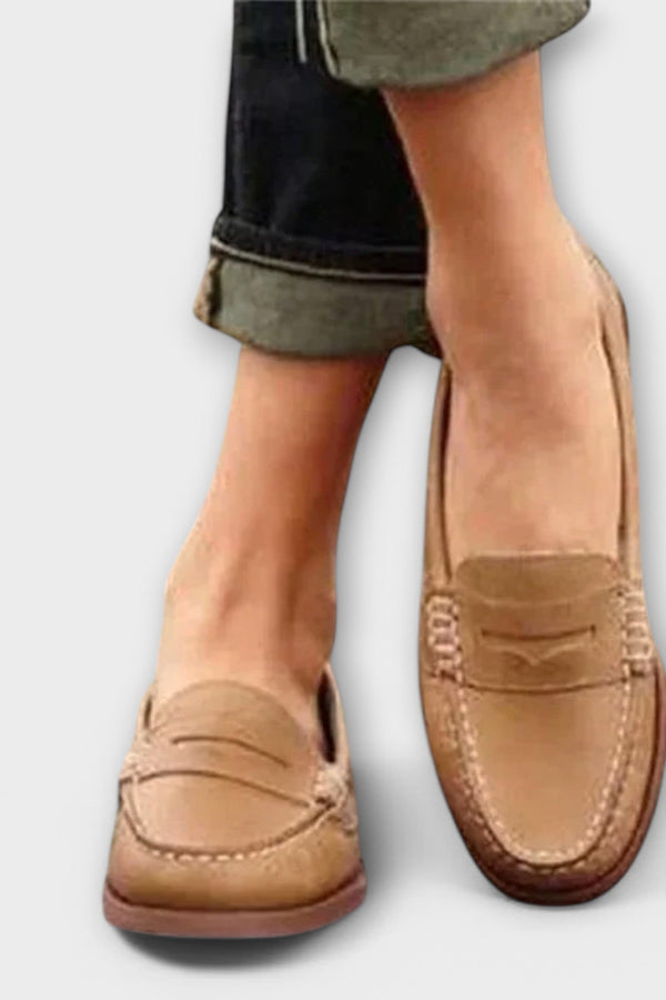 Klassiska dam-loafers
