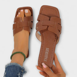Diva - Platta Sandaler för Kvinnor