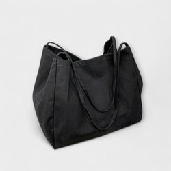 Högkvalitativ stor canvas-shopper-väska