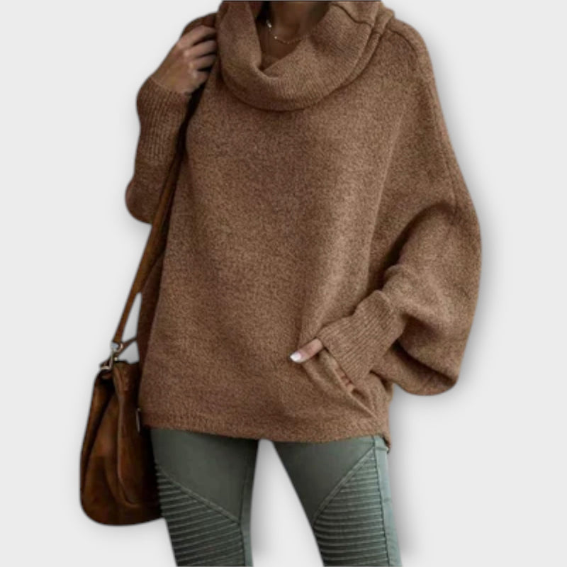 Ulrike - Elegant damtröja i sköldpaddsdesign