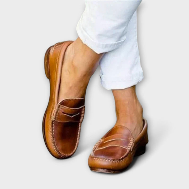 Klassiska dam-loafers
