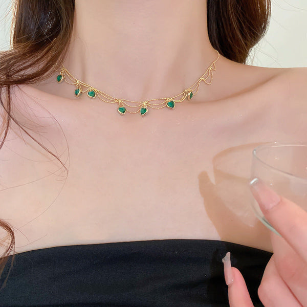 Hjärta-Halsband