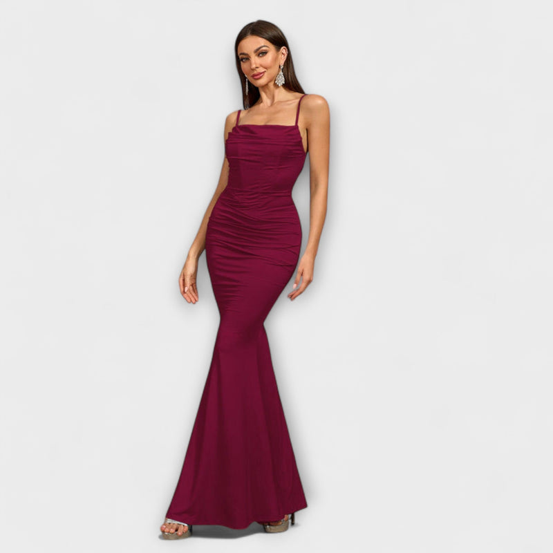 Callie - Elegant Volangklänning