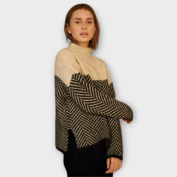 Maeve - Mjuk Rullkrage Tröja