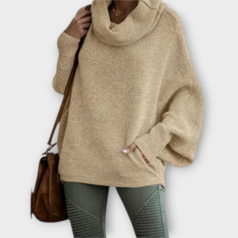 Ulrike - Elegant damtröja i sköldpaddsdesign
