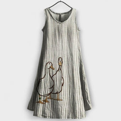 Anneliese – Vardagsvänlig Strand Tank-Top Klänning