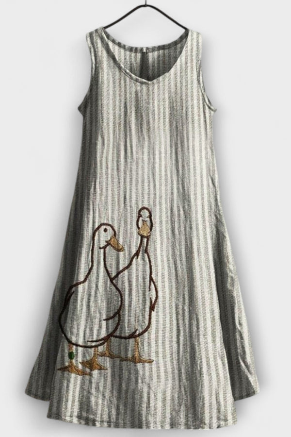 Anneliese – Vardagsvänlig Strand Tank-Top Klänning