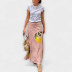 Cosima - Amalfi Print Midi-Kjol