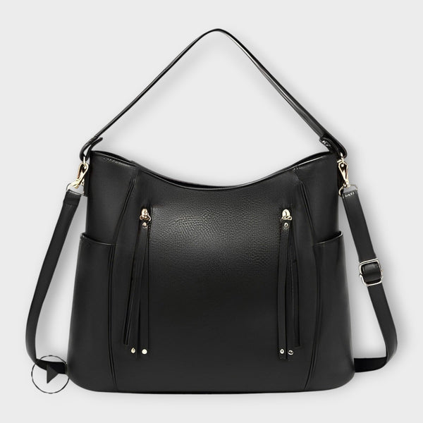 Lora. - Vintage-inspirerad elegant damhandväska