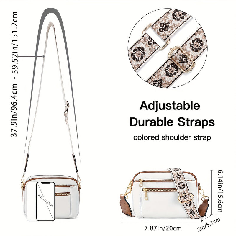 Lora. - Crossbody-väska i veganskt läder