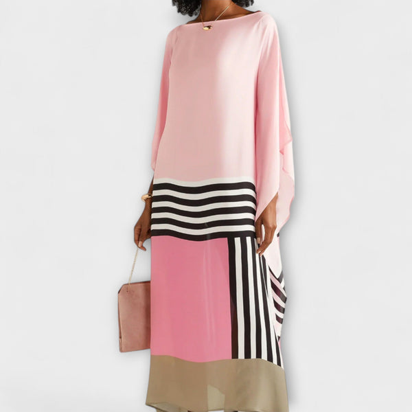 Elenora - Locker skuren geometrisk kaftan