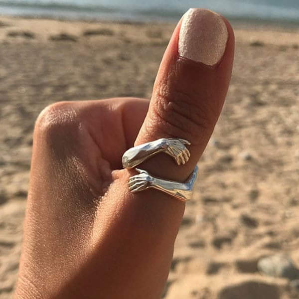 Silveromslagsring