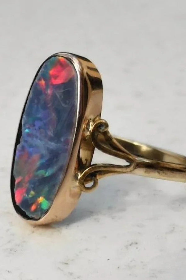 Retro Bunt Opalring