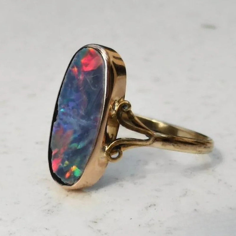 Retro Bunt Opalring