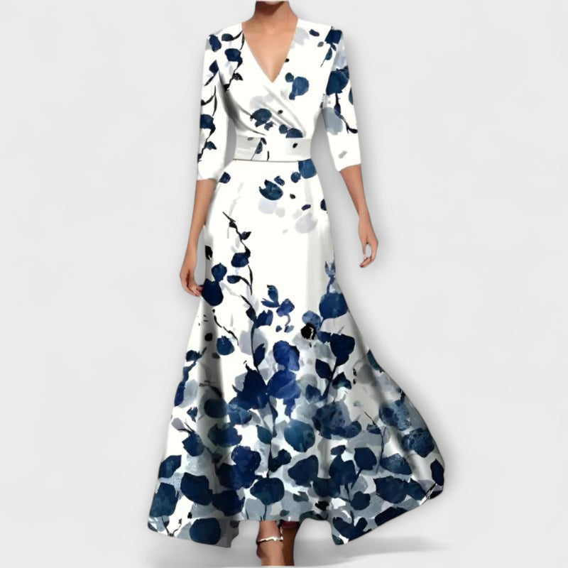 Alma - Elegant Mudd Design Klänning för Damer
