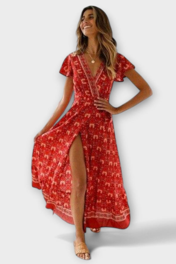 Briony - Boho Midiklänning