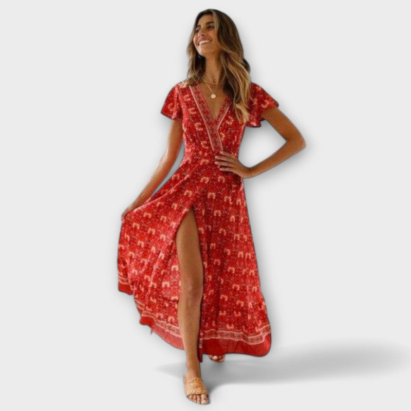 Briony - Boho Midiklänning