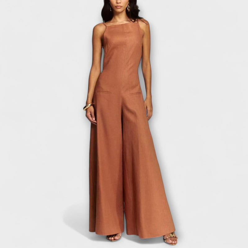 Ylva - Strålande Halter-Jumpsuit