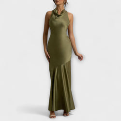 Lennon - Elegant maxiklänning i satin
