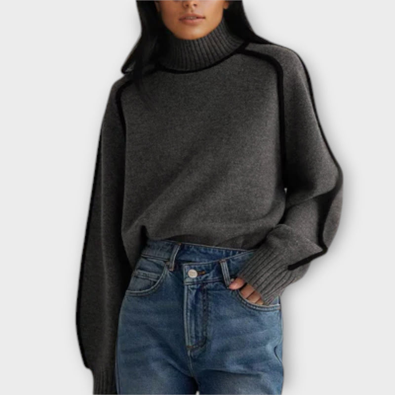 Emilie - Mjukare & elegantare polokragepullover