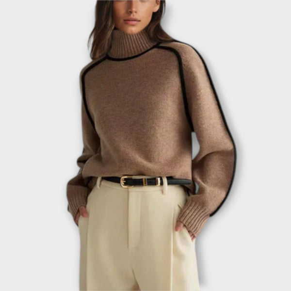 Emilie - Mjukare & elegantare polokragepullover