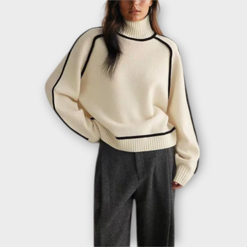 Emilie - Mjukare & elegantare polokragepullover