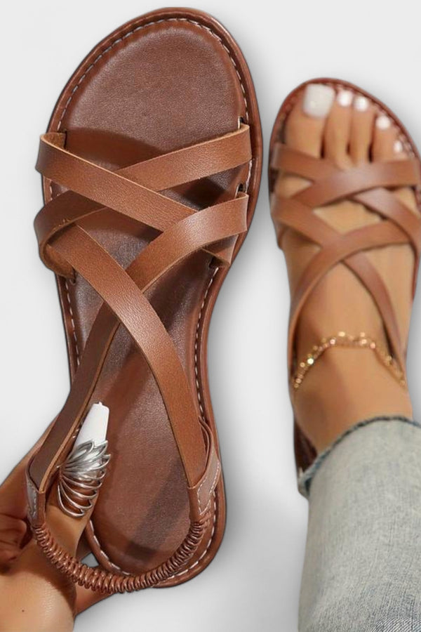 Deborah - Dam Sandaler med lätt korsrem