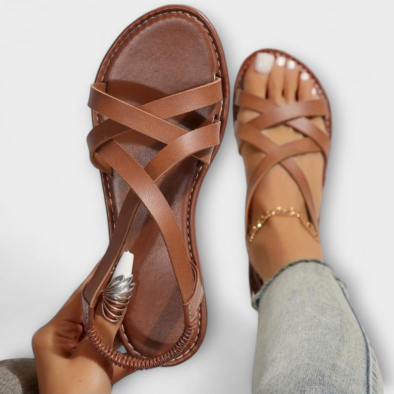 Deborah - Dam Sandaler med lätt korsrem