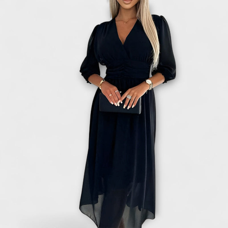 Nia - Stilig Wrapklänning