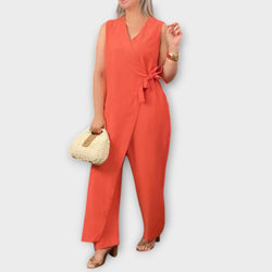 Lilianna - Elegant Jumpsuit med V-ringning