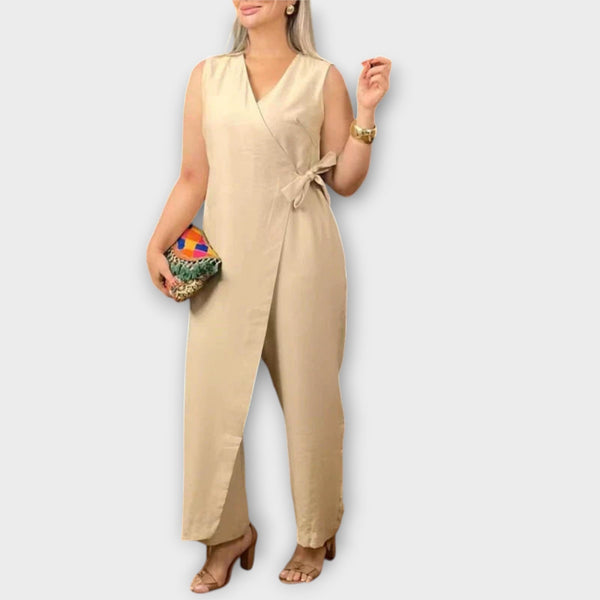 Lilianna - Elegant Jumpsuit med V-ringning