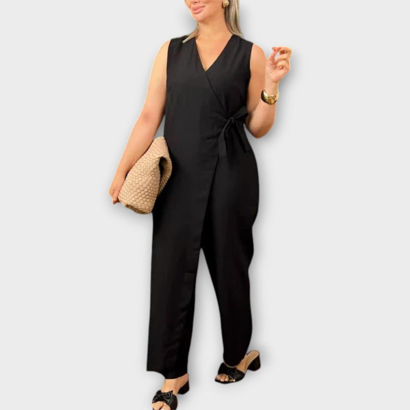 Lilianna - Elegant Jumpsuit med V-ringning