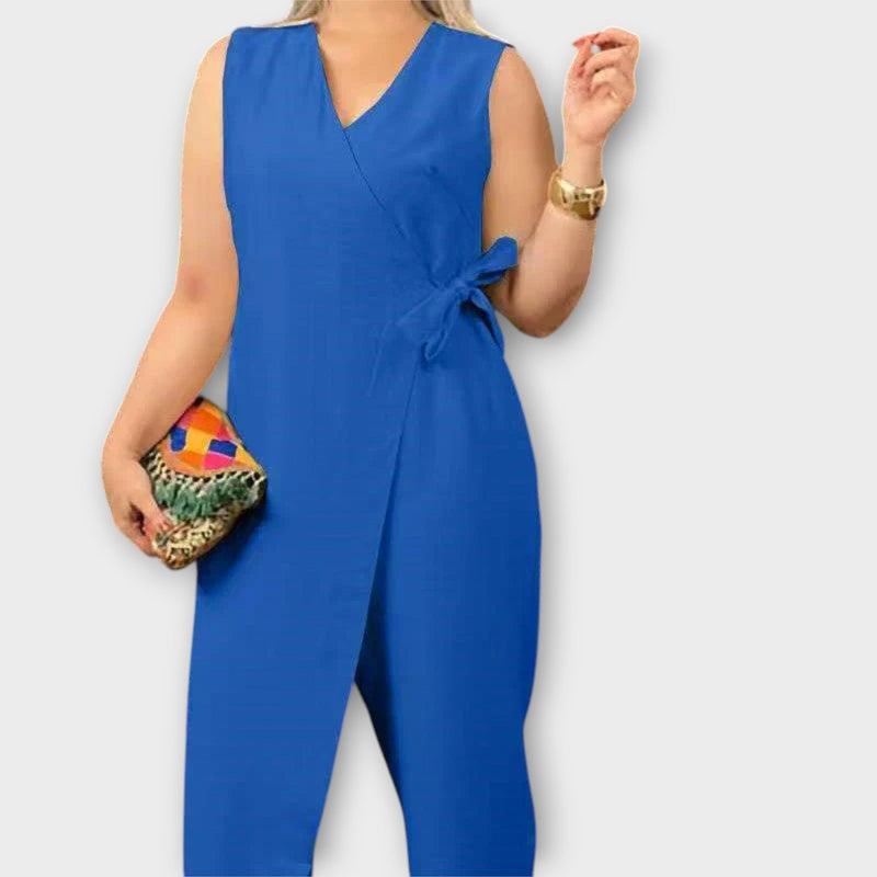 Lilianna - Elegant Jumpsuit med V-ringning