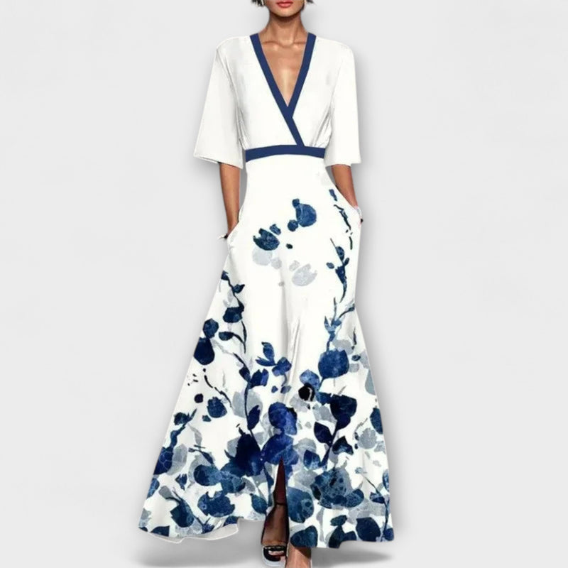 Alma - Elegant Mudd Design Klänning för Damer